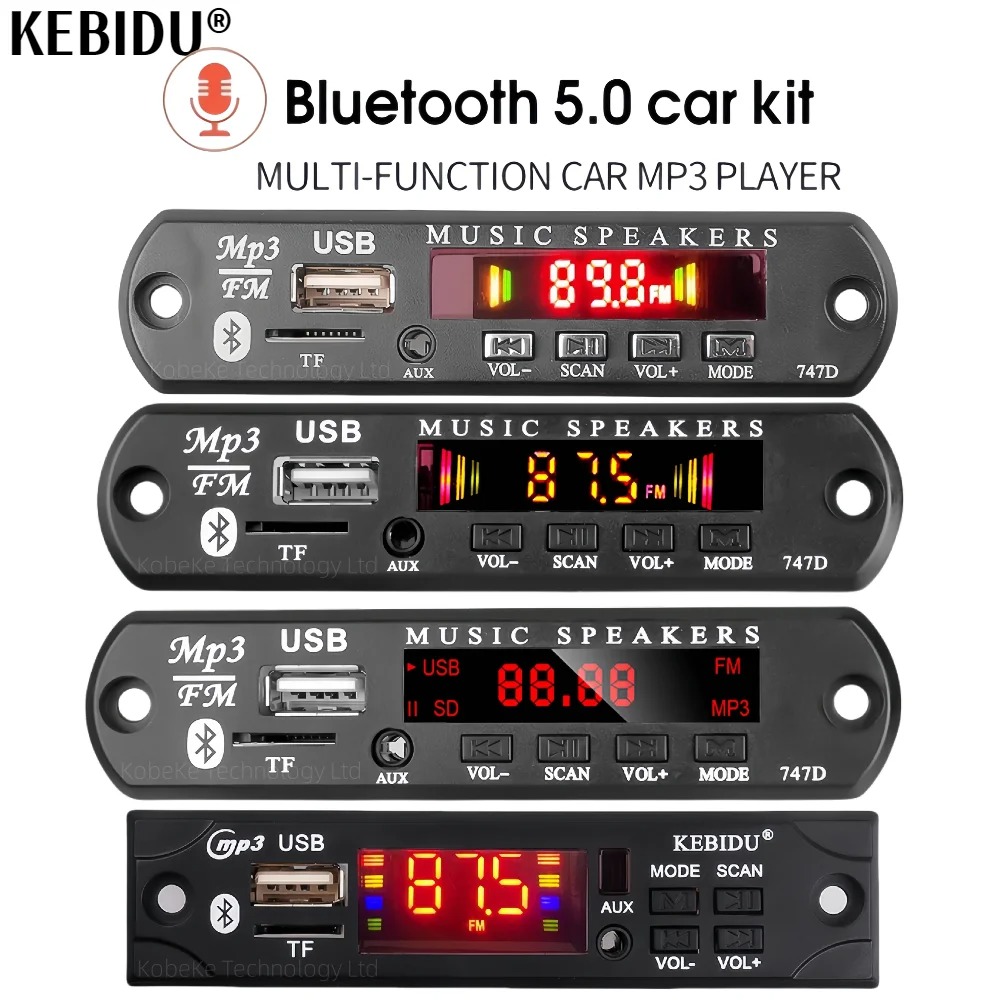 Audio Music To Mp3 - DC 9V 12V Bluetooth 5.0 MP3