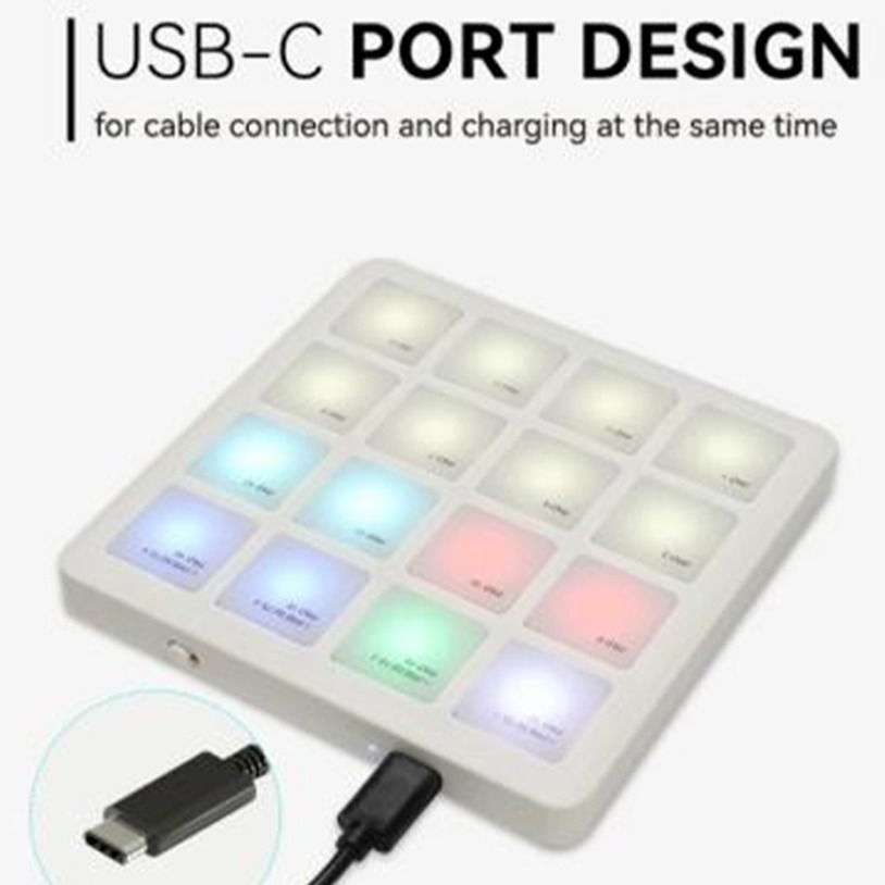 Midi Controller Pad - Controller MIDI tascabile SMC-PAD con pad