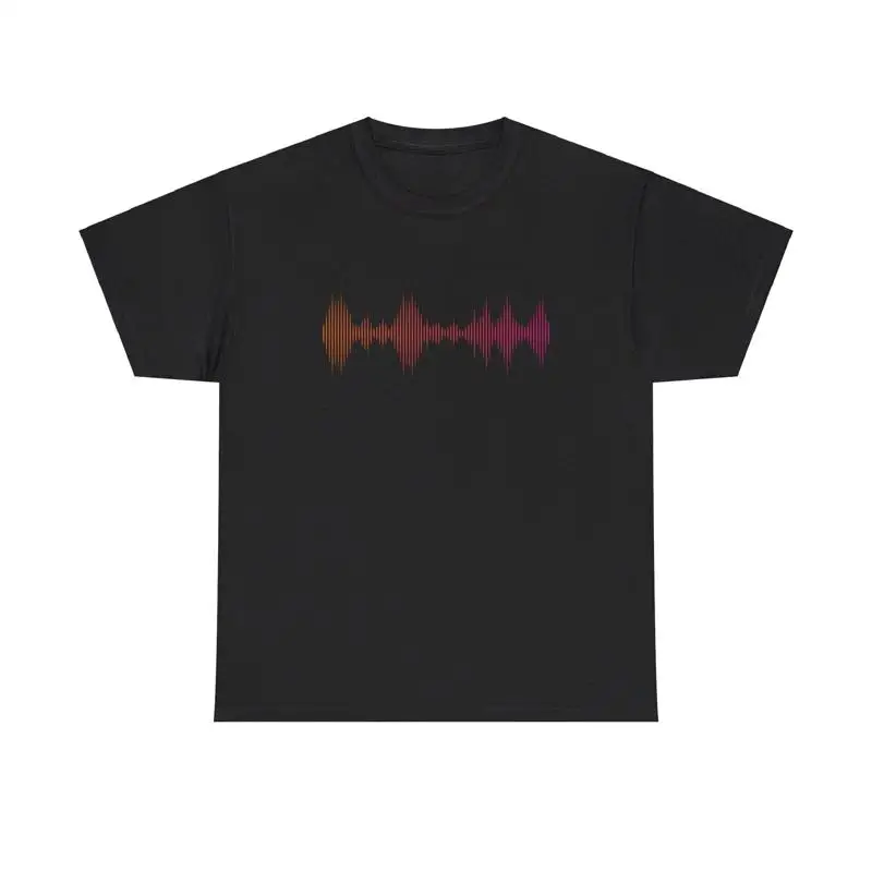 Audio Vibes Music - Maglietta Soundwave Vibes, stile cool e