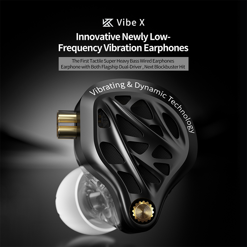 Audio Vibes Music - Auricolari cablati KZ Vibe X con