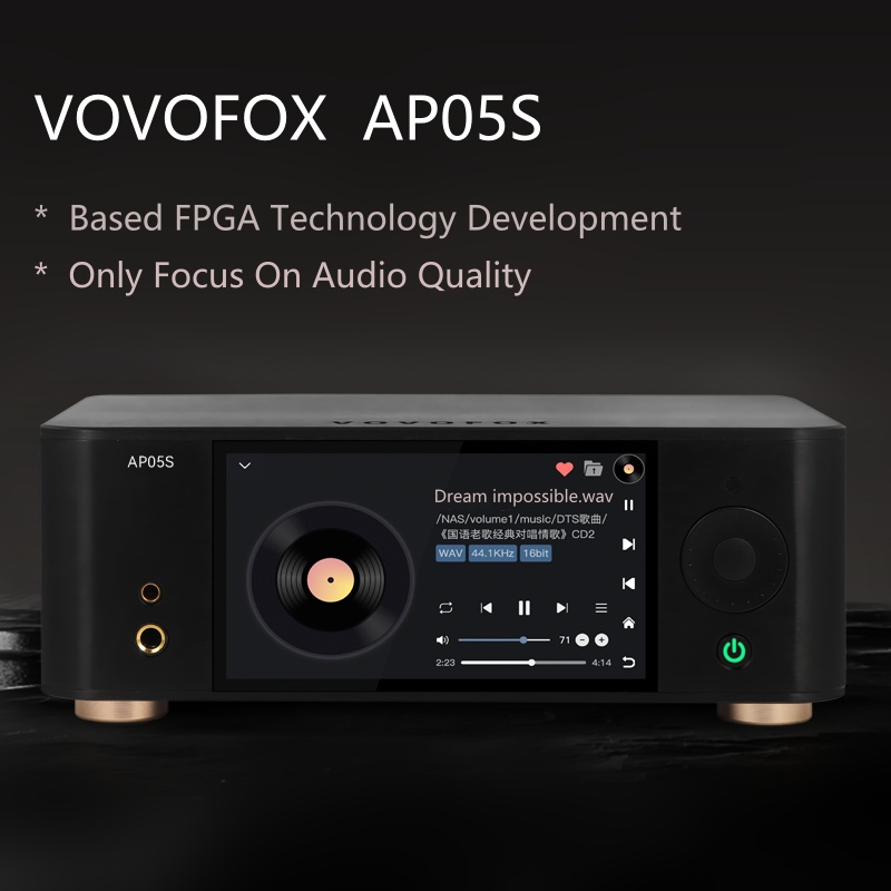 Audio Music To Mp3 - VOVOFOX-HiFi AP05S Lettore Musicale Lossless Basato