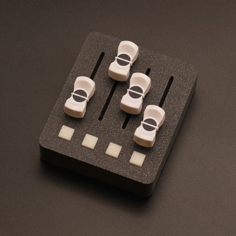 Audio Music Production - Controller MIDI EM-PO2 – 4 Fader