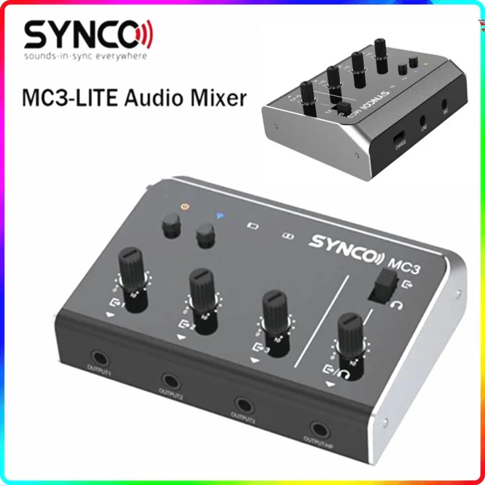 Synco MC3 Lite Mixer audio Acc - Audio And Music Mixer recensione e prezzo