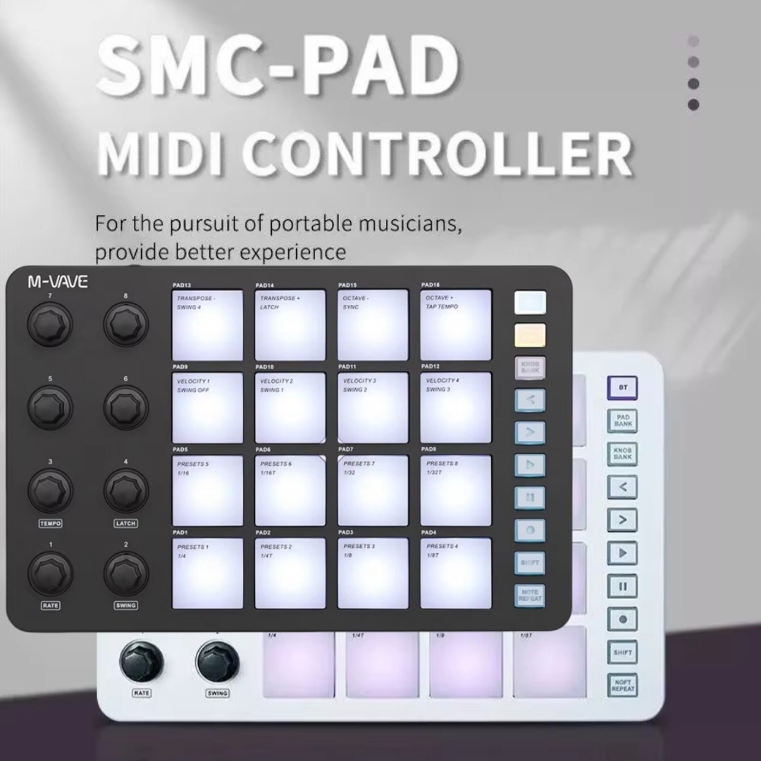 Controller MIDI Wireless M-VAV - Midi Controller Pad recensione e prezzo