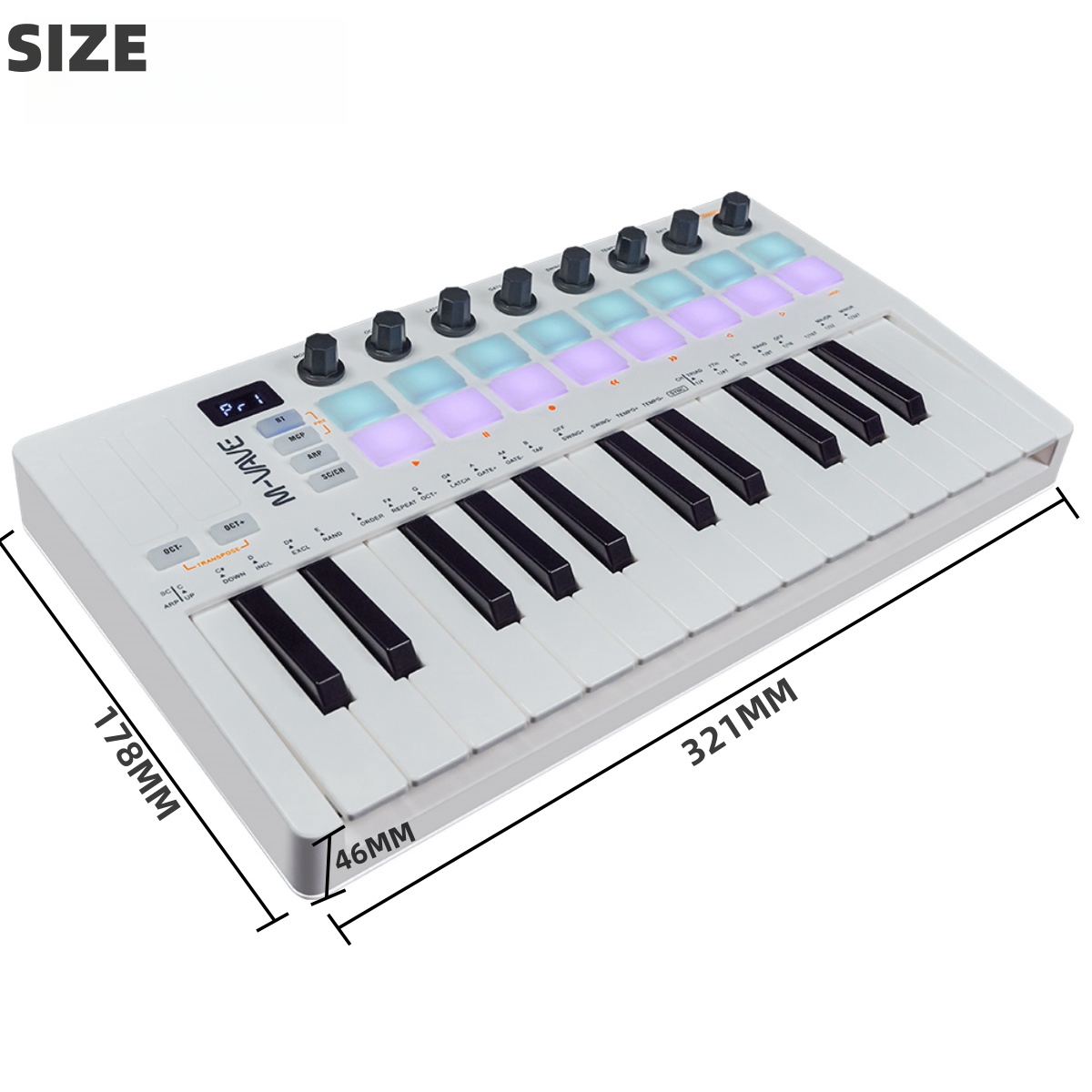 M-VAVE SMK-25 II Controller MI - Midi Controller Pad recensione e prezzo