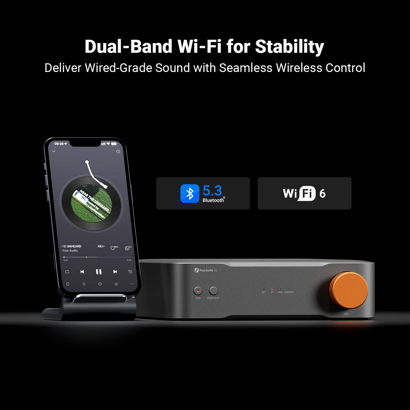Fosi Audio Hi-Res Music Stream - Audio Music To Mp3 recensione e prezzo