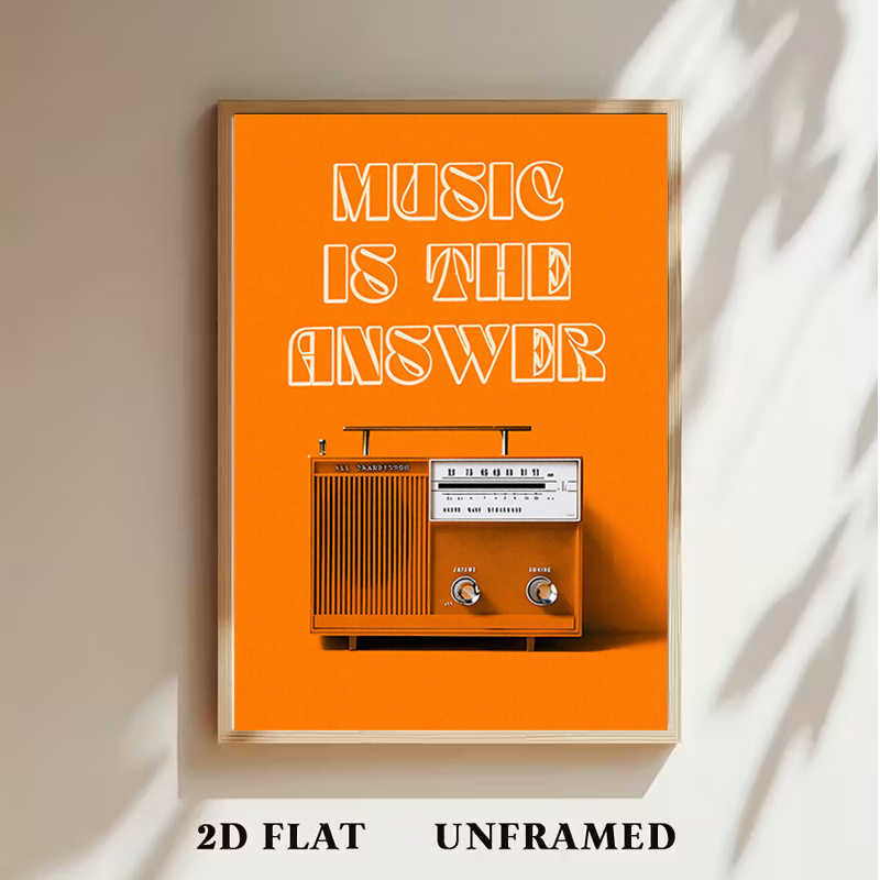 Quadro su Tela Senza Cornice c - Audio Music For Background recensione e prezzo