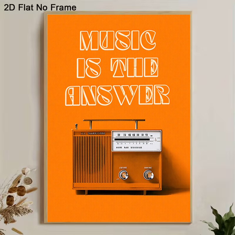 Quadro su Tela Senza Cornice c - Audio Music For Background recensione e prezzo