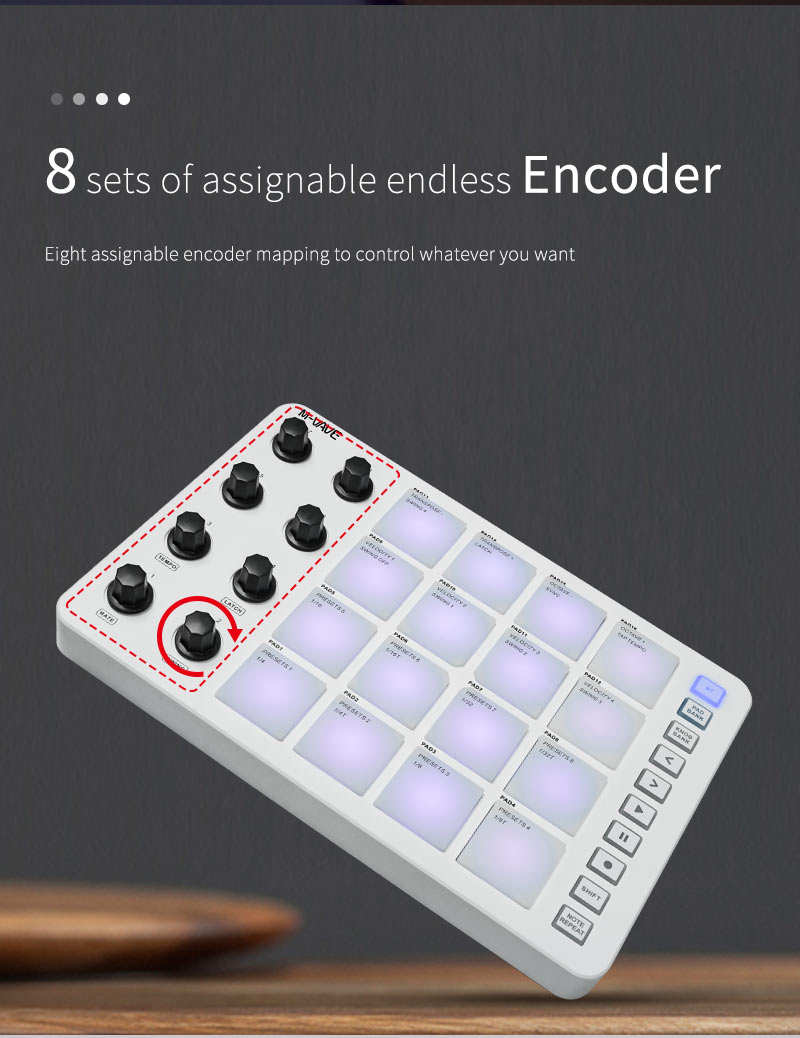M-Vave SMC-PAD LaunchPad Desig - Midi Controller Pad recensione e prezzo