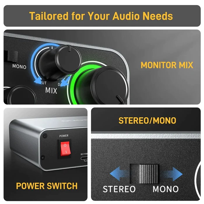 MAONO PS22 Interfaccia Audio P - Audio And Music Mixer recensione e prezzo