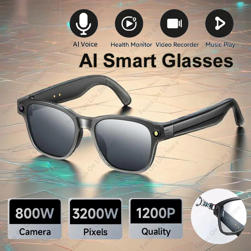 Occhiali Smart AI con Fotocame - Audio Music For Video recensione e prezzo