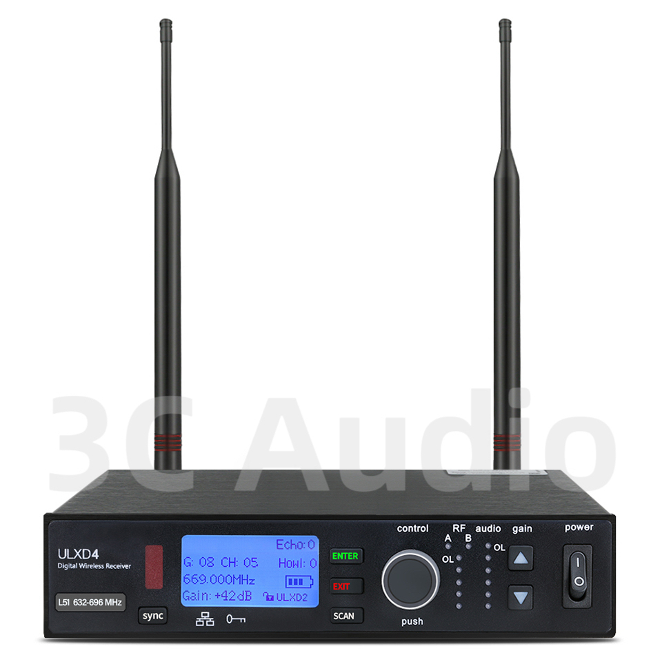 ULXD4-SLXD 500/600 MHz Microfo - Shure Mic Sm58 recensione e prezzo