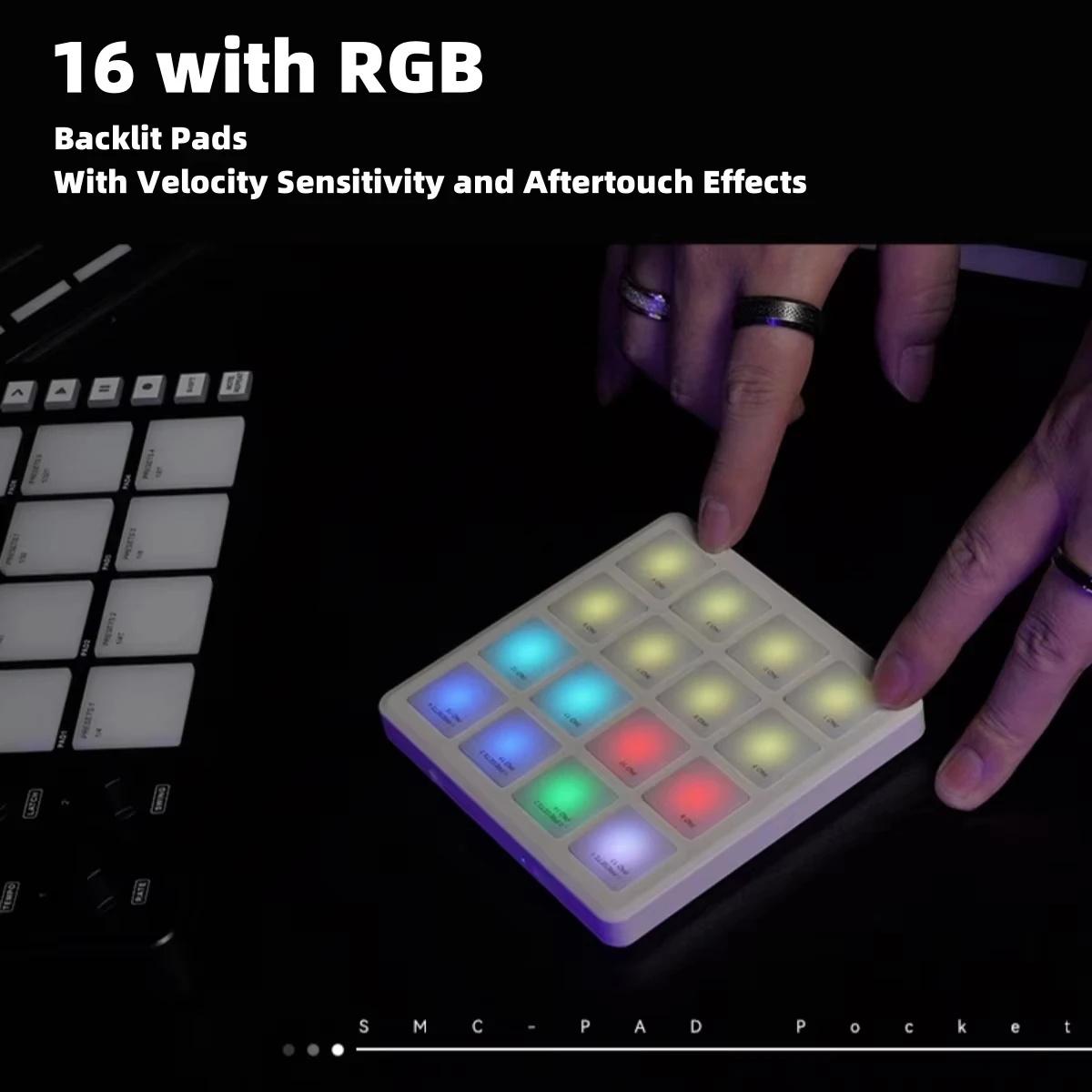 M-VAVE SMC-PAD POCKET Bianco/V - Midi Controller Pad recensione e prezzo