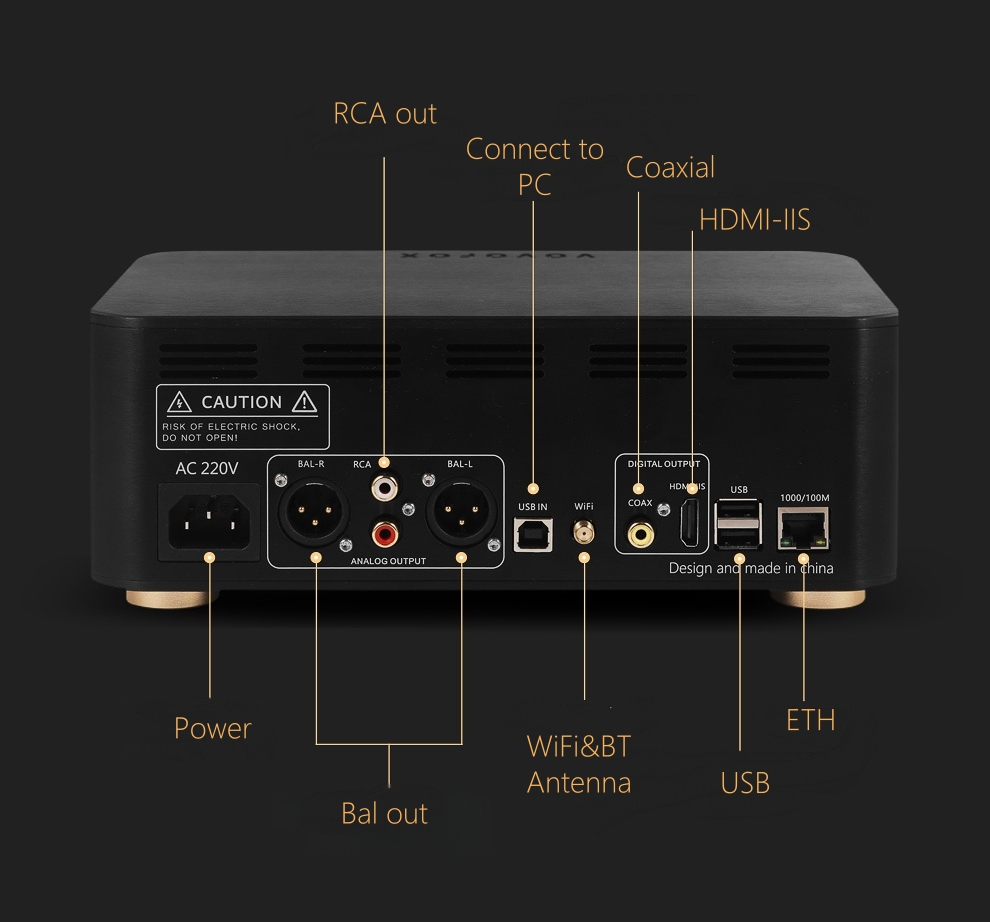 VOVOFOX-HiFi AP05S Lettore Mus - Audio Music To Mp3 recensione e prezzo